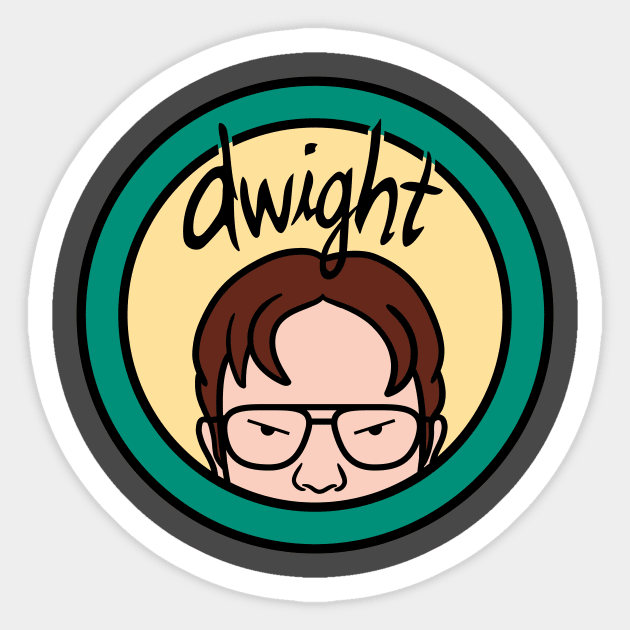 Dwight Sticker by jasesa